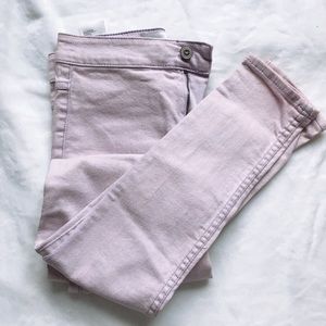 light purple jeans